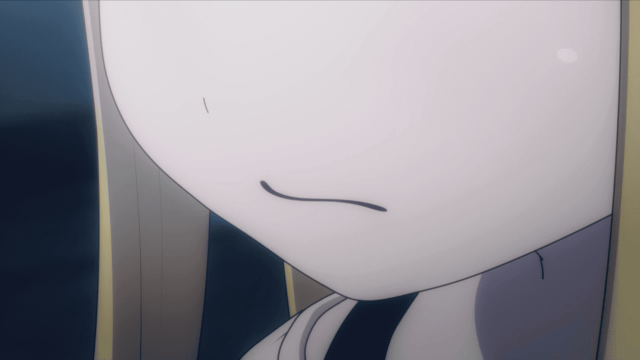 GIF of Hidaka whispering